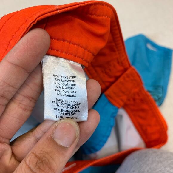 RVCA Board Shorts Mens 29 Dead Mans Bay Quick Dry Blue Floral Surfer Unlined - Picture 5 of 10